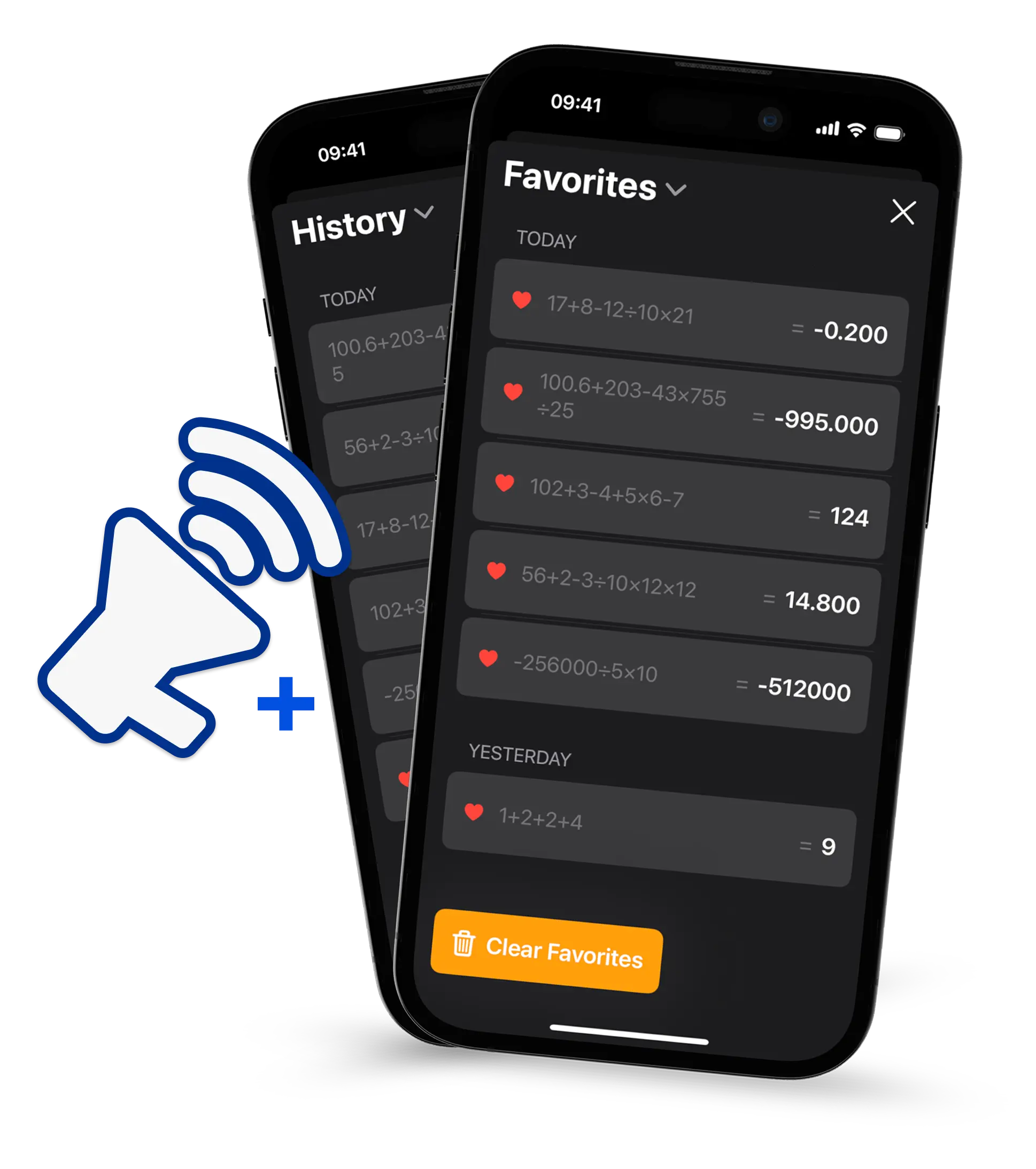 Hear your calculation answer announced aloud hands-free